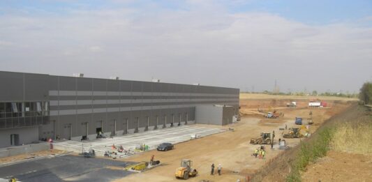 Santier uzina Pirelli Slatina