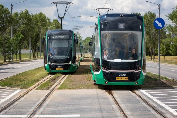Inaugurare tramvaie Bozankaya Iași