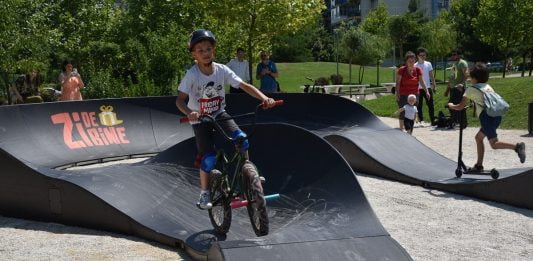 Joyride pumptrack cartierul Brancusi